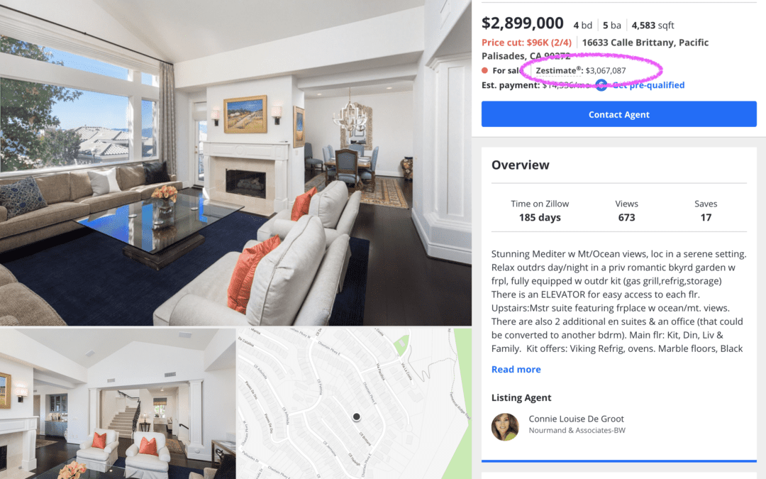 A listing of a home for sale in san francisco.